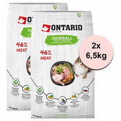Ontario Cat Hairball 2x6,5 kg