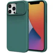 Onasi Lens Cover silikonski ovitek zaščita za Samsung Galaxy A34 - zelen