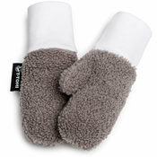 T-TOMI TEDDY Gloves Grey rukavice za djecu od rodenja 12-18 months 1 kom