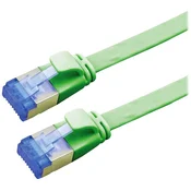 VALUE Value 21992140 RJ45 omrežni kabel\, Patch kabel CAT 6a F/UTP 0.50 m zelena 1 kos, (20630748)