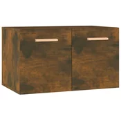 MAISON CHIC Stenska omarica - Zidna omarica dimljeni hrast 60x36,5x35 cm inženirski les iu32, (22063623)