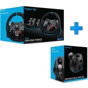 Logitech G29 Driving Force Racing Wheel Gaming volan + Mjenjac za PS4 / PS3 / PC