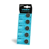 shumee 5-delni komplet trpežnih in zmogljivih litijevih gumbastih baterij Videx CR2032 CR2032 3V 220 mAh