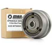Jermen s centrifugalno sklopko 115x19mm 40271