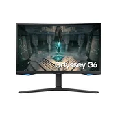 Monitor Samsung 27 G65B Odyssey G6 ukrivljen, VA, 2560x1440, 2x HDMI, DP, USB, Wi-Fi, 240Hz