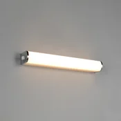 Trio Lighting LED-stenna svetilka Giacomo, širina 41 cm, krom, kovina, IP44 - Kopalnica - Sodobni