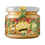 LifeLike Protein cashew butter with coconut 300 g, cashew-coconut-white chocolate
