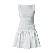 Abercrombie & Fitch Obleka  siva / bela