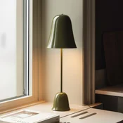 Globen Lighting namizna svetilka Blaklockan, olivno zelena, višina 56 cm - Dnevna soba/jedilnica - Skandinavski - Kovina
