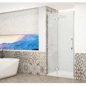 TRINITY CHROME tuš vrata 900 mm, mat steklo, levo - Gelco - TRINITY - 36 - Alcove by - 900 - 2000 - 8 - 14