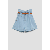WOMENS SHORTS L-SH-4006 L.Blue