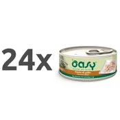 Oasy Natural Range Adult koščki v želeju - piščanec - 150 g 24 x 150 g