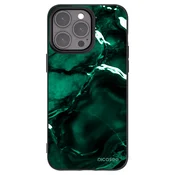 Silikonski črni ovitek za Apple iPhone 15 Pro Max - Dark emerald