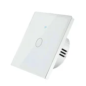 SmartHome Pametni prekidac za svetlo, WiFi, 1 taster, Beli