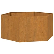 vidaXL vidaXL Cvetlično korito zarjavelo 90x90x45 cm corten jeklo, (20758846)