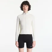 Mikina Nike Sportswear Womens Full-Zip Long-Sleeve Top Light Bone/ Alabaster S