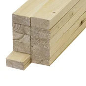 Letev za podkonstrukcije iz smrekovine/borovine oblana 18 mm x 36 mm x 2.000 mm