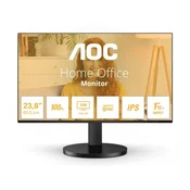 AOC Monitor 24B3HA2 23/8/IPS/1920x1080/100Hz/1ms MPRT/VGA/HDMI/VESA/zvucnici/crna