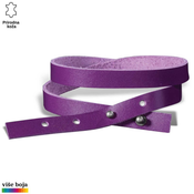 Princ Leather Kožna narukvica, Unisex, Ljubicasta