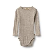 Wheat  body za dojenčke z merino volno