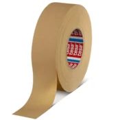 Tesa MASK papir ELAST 50 mm x 50 m, fleksibilen maskirni trak, krep papir, gumijasto lepilo, za krivulje in tridimenzionalne površine, ročno trgljiv, za barvanje in lakiranje
