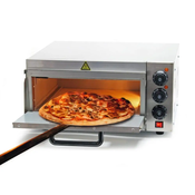 Inox 2000W pec za pizzu - kamena ploca do 350°C