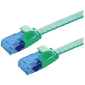 VALUE Value 21992045 RJ45 omrežni kabel\, Patch kabel CAT 6a U/UTP 5.00 m zelena 1 kos, (20630632)