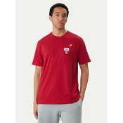 adidas Majica Mini Embroidery Basketball Graphic KB2525 Rdeča Regular Fit