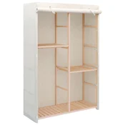 Vidaxl Garderobna omara za oblačila 3-nadstropna 110x40x170 cm