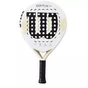 Wilson OPTIX V2 LITE, lopar padel, bela WR190711U