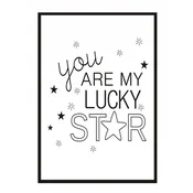 shumee PLAKAT ZA SLIKE V OKVIRJU A4 cm Star PD014