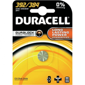 Duracell Gumbasta baterija 392 Duracell, srebrni-oksid 392 40 mAh 1.55 V 1 komad