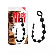 Analne kuglice Playful Beads, 36.6cm, Crne