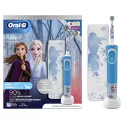 ORAL-B elektricna cetkica D100 FROZEN + putna torbica