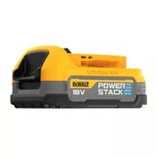 DEWALT baterija PowerStack 20V MAX 1.7Ah DCBP034