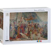 Oddo Puzzle Slagalica Marko Murat - Ulazak cara Dušana u Dubrovnik Puzzla Serbian Art Collection 960179, 1000 delova
