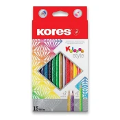 Kores Kolores Style barvice 15 barv