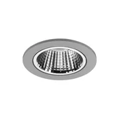 BRUMBERG Apollo Micro fasetni, okrogli, DALI, 3500 K srebrni - Študija/pisarna - Sodobni - srebro - Aluminij