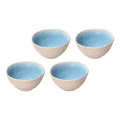 slomart ROSE&TULIPANI CONCERTO FUSE AZZURRO set 4 sklede 15 cm