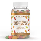 Multivitaminski gumijasti bonboni - 90gummies - Apple, Orange & Raspberry (Jelly Beans)