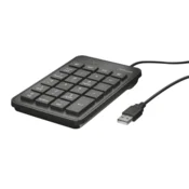 Trust 22221 numerička tipkovnica Laptop/PC USB Crno