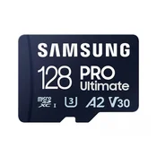SAMSUNG PRO Ultimate MB-MY128SA MicroSDXC Memorijska kartica, 128GB, U3