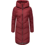 Ragwear Zimski plašč Natalin YOUMODO rdeča/vinsko rdeča