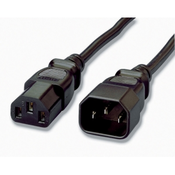 IEC Produžni kabel Crno 1.8m 112100