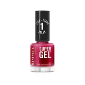 Rimmel Super Gel STEP1 lak za nohte 12 ml Odtenek 014 pink to the berry