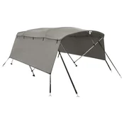Vidaxl Bimini tenda s 4 loki in stranicami 243x(170-182)x137 cm