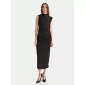 Marella Cocktail obleka Scuola 2523626011 Črna Slim Fit