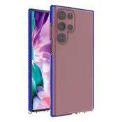 Ovitek Spring Case Gel za Samsung Galaxy S22 Ultra - temno moder