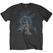 Rod Stewart Scribble Photo Charcoal Grey M Majica