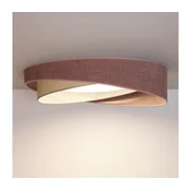 BRILAGI- LED plafonsko svetlo VELVET TWIST LED/24W/230V 4000K precnik 55 cm ružicasta/krem